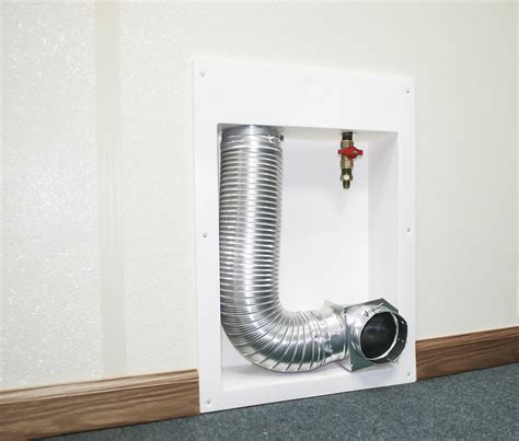 dryer vent box metal|best recessed dryer vent box.